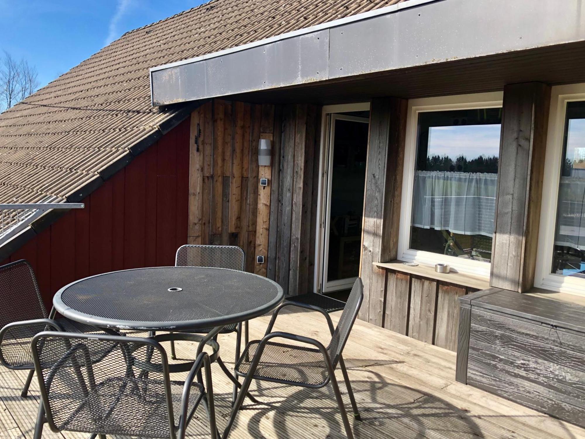 Studio - grosses Wohn-Schlafzimmer - Dachterrasse - Kamin - Küche - Hohes Venn - Monschau - Eifel - Hunde willkommen beim Hof Vierzehnender Exterior foto