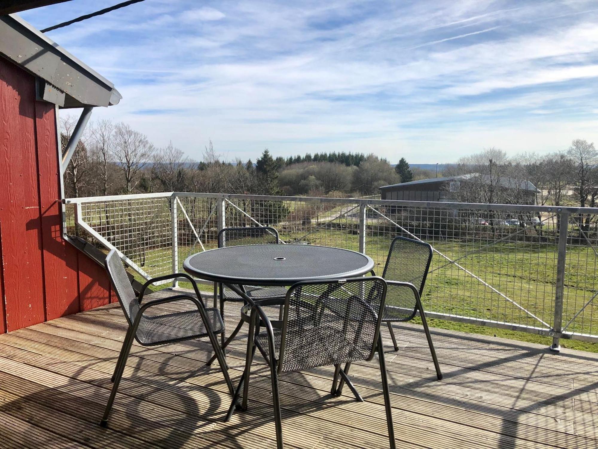 Studio - grosses Wohn-Schlafzimmer - Dachterrasse - Kamin - Küche - Hohes Venn - Monschau - Eifel - Hunde willkommen beim Hof Vierzehnender Exterior foto